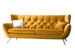 SOFA CHARME Gelb Velvet