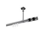 GARDINENSTANGE INNENLAUF Sonette Mavell 540 cm (geteilt in 3 x 180 cm), 1-läufig, 20 mm Ø Chrom