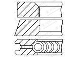 GOETZE ENGINE Kolbenringsatz 0813630000