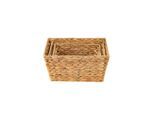 Echtwerk , Naturfarben , Holz , Wasserhyazinthe , Ordnen & Aufbewahren, Boxen & Körbe, Aufbewahrungsboxen