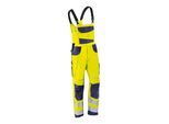 Kübler Latzhose REFLECTIQ PSA 2 warngelb/dunkelblau Form 3207 Größe 24 ; Kübler Workwear (3207 8340-3448-24)