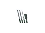 BOSCH Handwerkzeuge Feilen-Set 200 mm / 8" mit Bürste, 4-teilig (1600A034GM)
