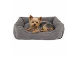 Lionto Hundebett meliert grau S