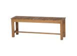 Gardenson , Akaziefarben , Holz , Akazie , 120x45x33 cm , Gartenmöbel, Gartenbänke