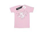 Disney Meisjes The Aristocats Marie Hart Katoenen T-Shirt (Baby Roze)