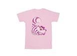 Disney Meisjes Alice In Wonderland Cheshire Cat Katoenen T-Shirt (Baby Roze)