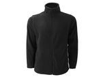 Russell Heren Full Zip Outdoor Fleece Jacket (Zwart)