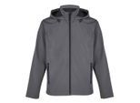 SOLS Heren Race Hooded Soft Shell Jas (Koolgrijs)