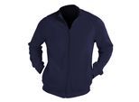 SOLS Heren Sundae Full Zip Sweat Jacket (Marine)
