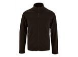 SOLS Heren Normandische Fleece Jas (Zwart)
