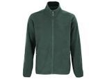 SOLS Heren Factor Gerecycleerd Fleece Jas (Bosgroen)