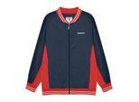 Lambretta Heren Vintage Track Jacket (Marine, Rood, Wit)