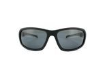 Polaroid Sport Wrap Mens Black & Gray Gray Polarisated zonnebril
