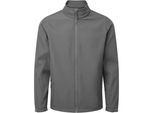 Premier Heren Recycled Wind Resistant Soft Shell Jacket (Donkergrijs)