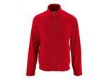 SOLS Heren Normandische Fleece Jas (Rood)