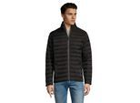 SOLS Heren Ride Light gewatteerd jack (Zwart)