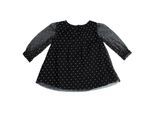 Tule jurk met lange mouwen 485223 voor meisjes