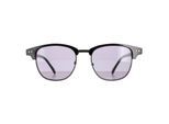 Calvin Klein zonnebril CK20314S 001 Glanzende zwarte vaste rook