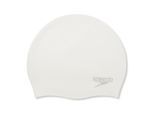 Speedo Unisex volwassene 2024 silicone badmuts (Wit)