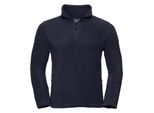 Russell Heren 1/4 Ritssluiting Outdoor Fleece Top (Franse marine)