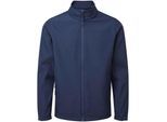 Premier Heren Recycled Wind Resistant Soft Shell Jacket (Marine)