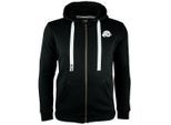Heren Wandelhoodie H06 met Rits Zwart
