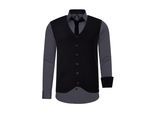 Shirt with vest and tie set of 3