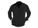 SOLS Heren Sundae Full Zip Sweat Jacket (Zwart)