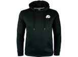 Heren Wandelhoodie Fleece Hoodie Outdoor Zwart
