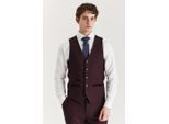 Heren wijnpakvest Prince of Wales formeel vest