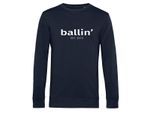 Basic Sweater von Ballin Est. 2013 in der farbe Blau und in größe M.