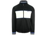 Ben Sherman zwart trainingsjack met panelen voor heren