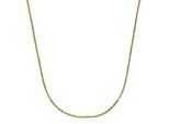Collierkettchen VIVANCE "375 Gold Ankerkette 42cm", gelb, Halsketten, Damen, 42cm, Gold, L: 42 B: 2mm, glänzend, Goldkette Ketten ohne Anhänger, B:2mm