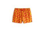 "Flora Red" Zwemshorts
