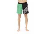 Bikkembergs Badshorts Met Grafische Print