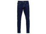 Dark Blue Jeans Hose "MELVIN" Slim Fit Cotton-Stretch