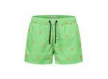 U.S. Polo Assn. heren zwemshort met allover logo design