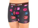 Atmungsaktiver Stoff Boxer Lips Modell KL10001 Mann