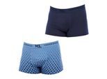 Pack-2 Boxershorts aus atmungsaktivem Stoff KLB2 Herren