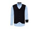Shirt met vest set van 2