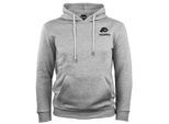 Heren wandelhoodie fleece hoodie outdoor lichtgrijs