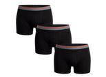 Pakket van 3 herenboxers van katoen in kleuren D306XP