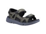 Hush Puppies Heren Castro Sandalen (Kaki Groen)
