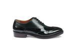 Justin Reess Herren-Brogue-Schuhe aus grünem Lackleder - Harry