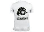 Herren Fitness Funktionsshirt T-Shirt mit Logo Sport Outdoor Weiss