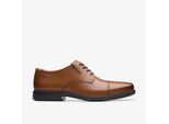 Cosgrove Cap Dunkelbraune Leder-Schuhe
