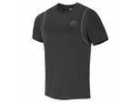 Umbro Grafisch Logo Korte Mouw Zwart Crew Mannen PTF Poly T-Shirt 65844G KMK ZWART