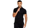 Enzo | Herren Zip Up Polo Shirt