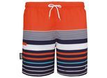 Zwemshort voor heren met patroonstrepen