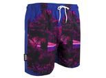 Heren Zwemshort met Palmpatroon Roze